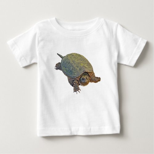 Common Snapping Turtle _ Chelydra serpentina Baby T_Shirt