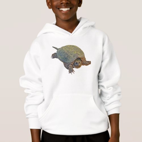 Common Snapping Turtle _ Chelydra serpentina Hoodie