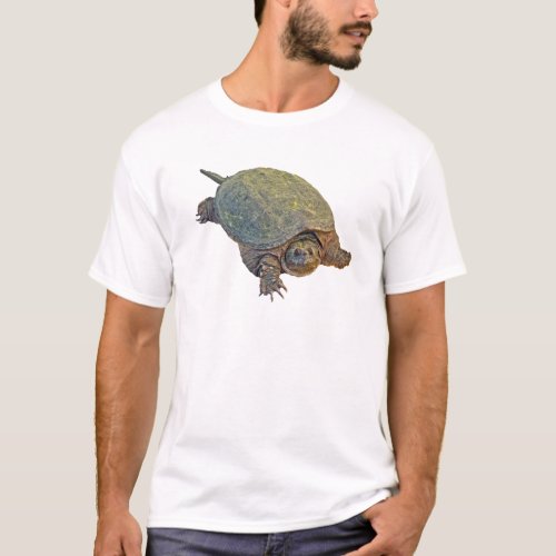 Common Snapping Turtle _ Chelydra serpentina T_Shirt