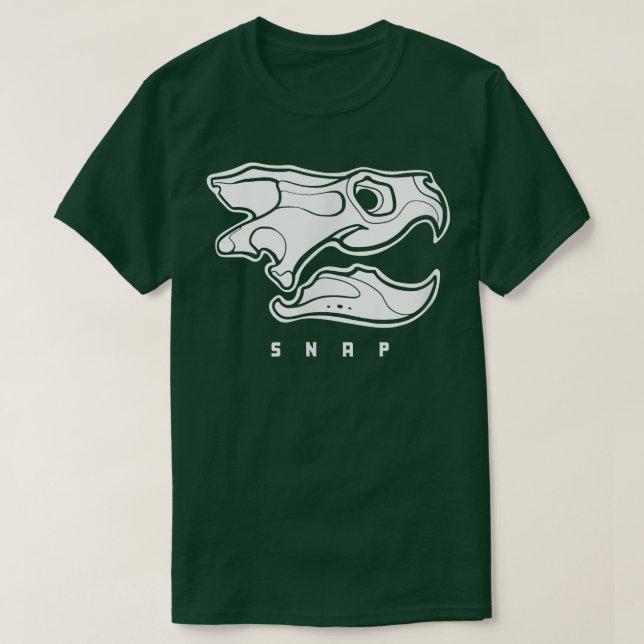 Common snapping turtle , side view  T-Shirt (Design Front)