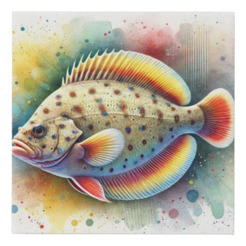 Common Sole 140624AREF116 _ Watercolor Faux Canvas Print