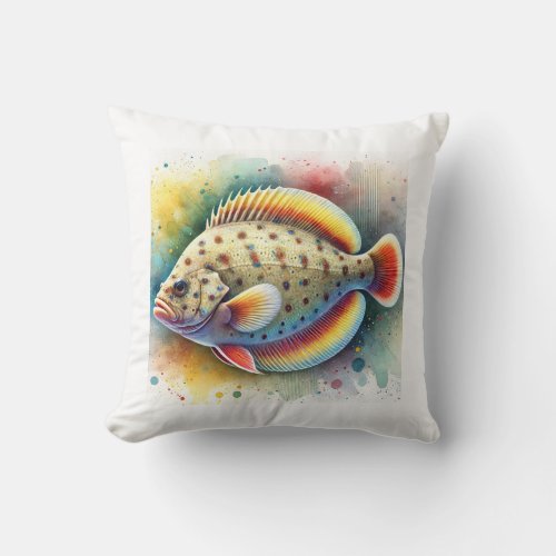 Common Sole 140624AREF116 _ Watercolor Throw Pillow