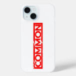 Common Stamp iPhone 15 Case