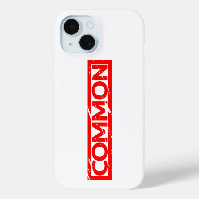 Common Stamp Case-Mate iPhone Case (Back)