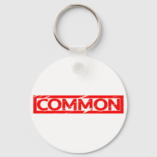 Common Stamp Keychain (Front)
