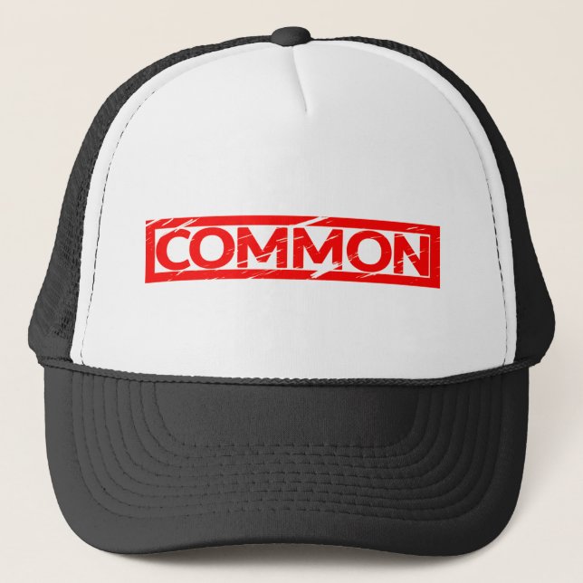 Common Stamp Trucker Hat (Front)