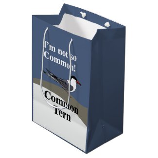 Common Tern Seabird Bird Funny Medium Gift Bag
