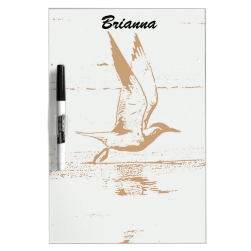 Common Tern Take_Off from Beach Dry Erase Board