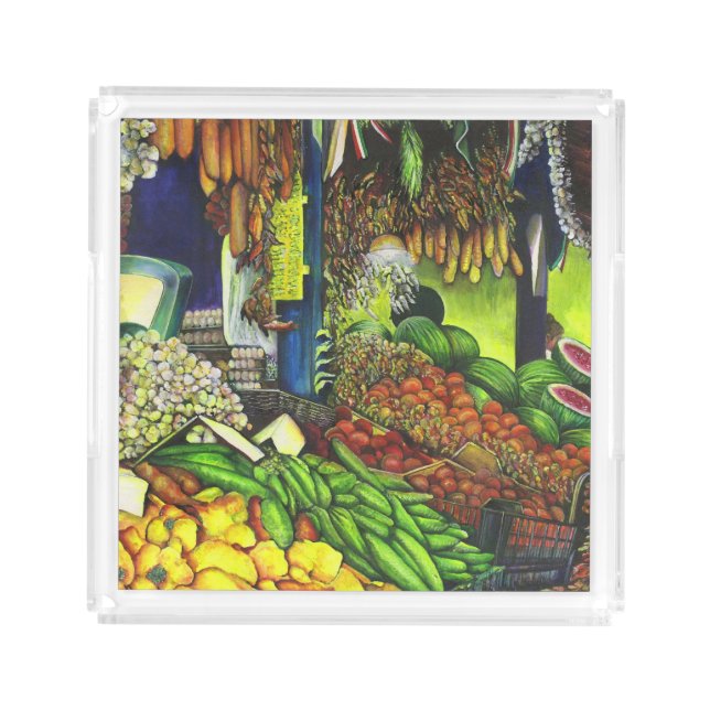 Common Threads of Human Interactions, Budapest Acrylic Tray (Front)