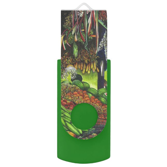 Common Threads of Human Interactions, Budapest Flash Drive (Front Vertical)