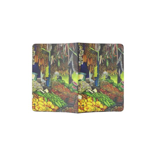 Common Threads of Human Interactions, Budapest Passport Holder (Opened)