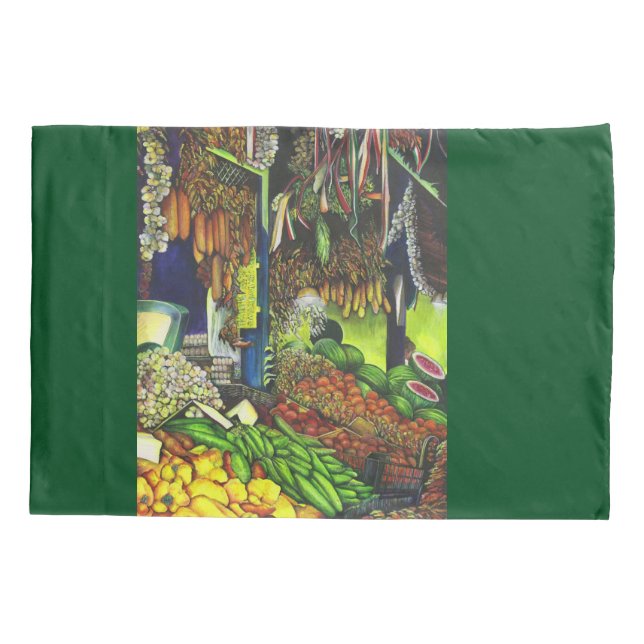 Common Threads of Human Interactions, Budapest Pillow Case (Back)