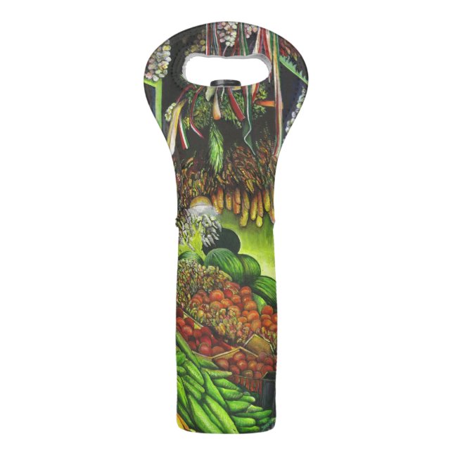 Common Threads of Human Interactions, Budapest Wine Bag (Back)