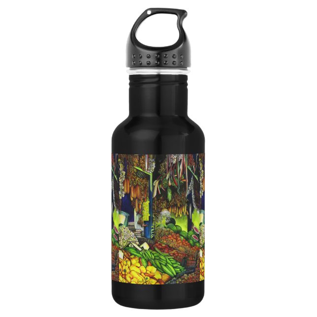 Common Threads of Human Interactions Water Bottle (Front)