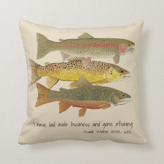 giant trout pillow