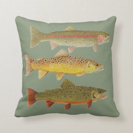 giant trout pillow