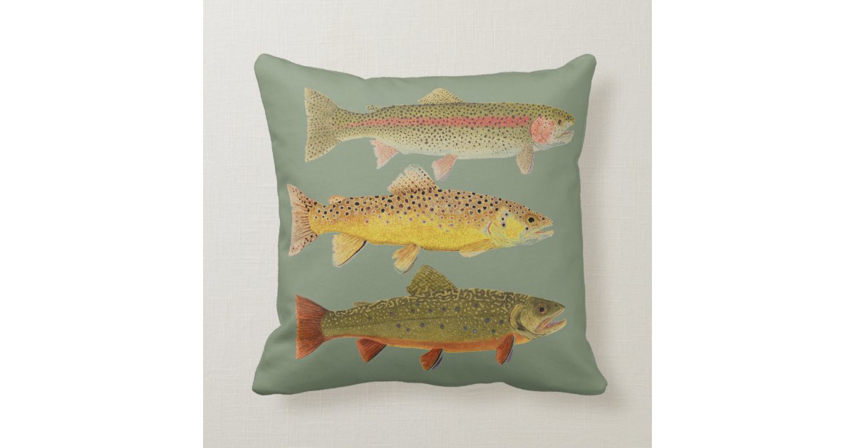 Common Trout Pillow II