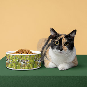 Common Whitetail Skimmer Dragonfly Pattern Bowl
