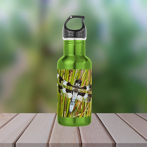 Common Whitetail Skimmer Dragonfly Photo Stainless Steel Water Bottle