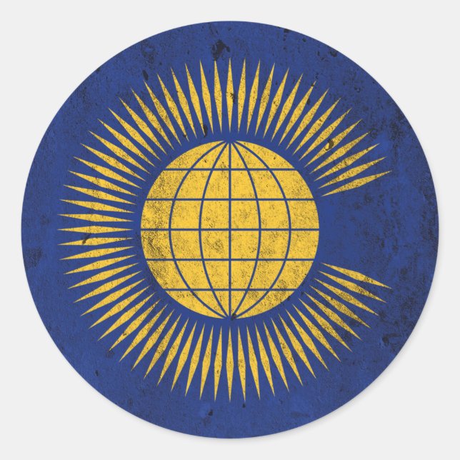 Commonwealth Classic Round Sticker (Front)