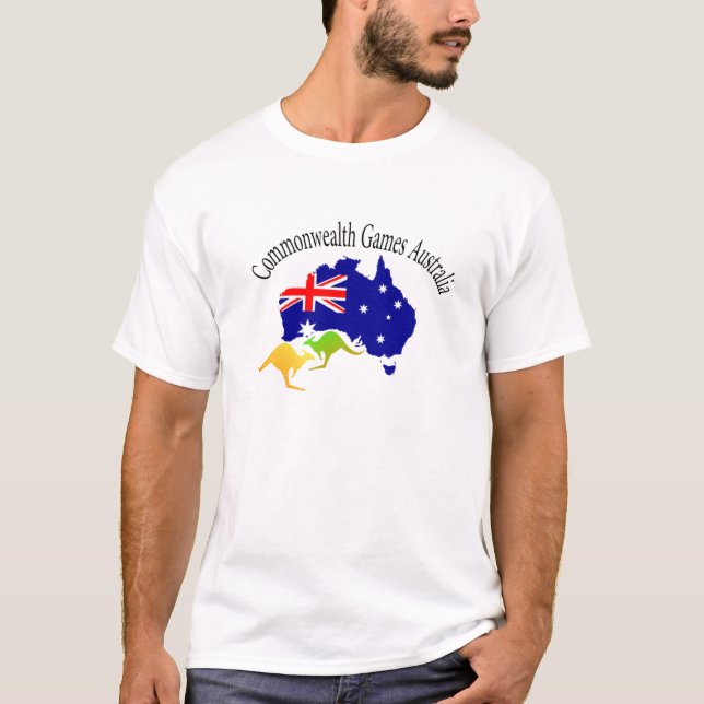 Commonwealth Games Australia T-Shirt (Front)