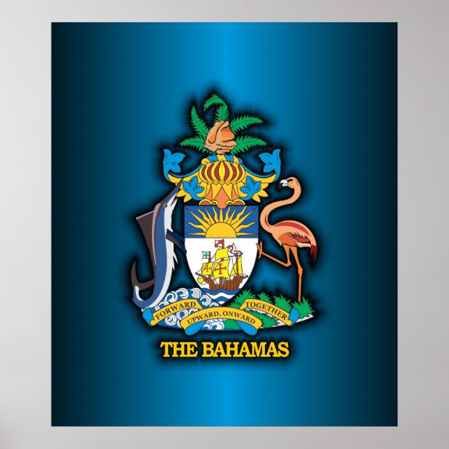Commonwealth of the Bahamas COA Poster (Front)