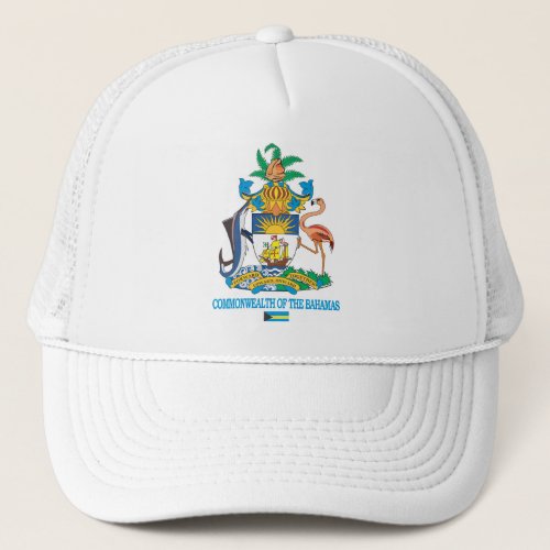 Commonwealth of the Bahamas COA Trucker Hat