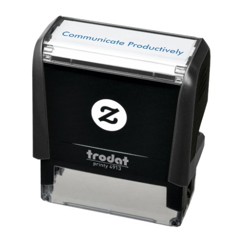 Communicate Productively Self Inking Stamp