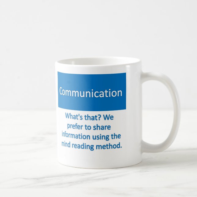 Communication Mug (Right)