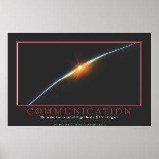 COMMUNICATION POSTER