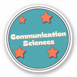 Communication Sciences Sticker