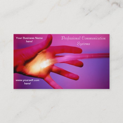 Communication Systems Business Card