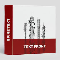 Communication Towers 3 Ring Binder