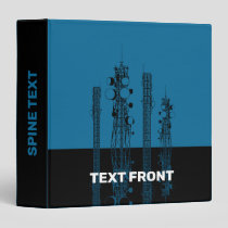 Communication Towers 3 Ring Binder