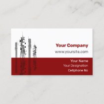 Communication Towers Business Card