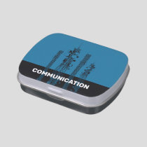 Communication Towers Candy Tin