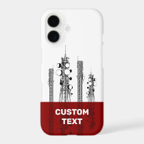 Communication Towers iPhone 17 Case