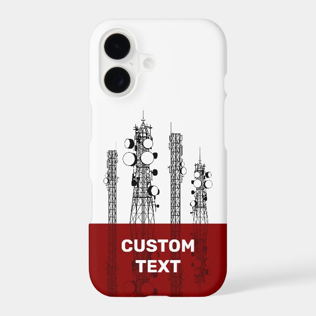 Communication Towers Case-Mate iPhone Case (Back)