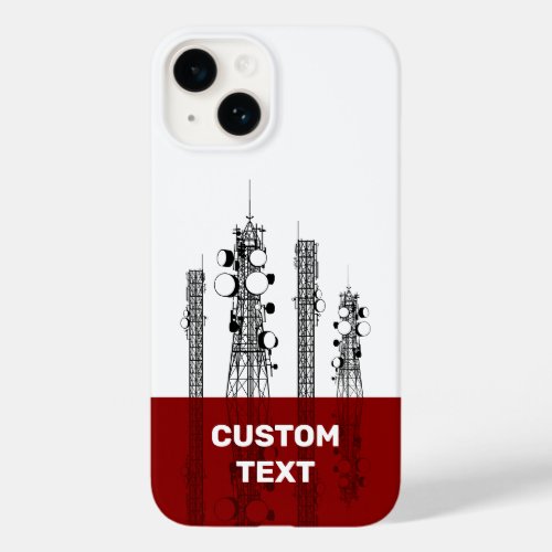 Communication Towers Case_Mate iPhone 14 Case