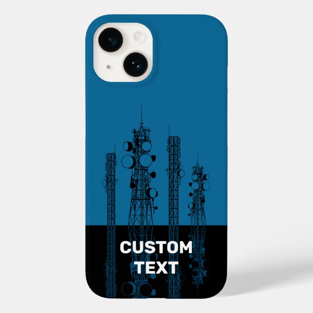 Communication Towers Case-Mate iPhone Case (Back)