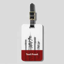 Communication Towers Luggage Tag