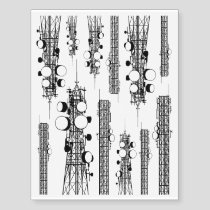 Communication Towers Temporary Tattoos