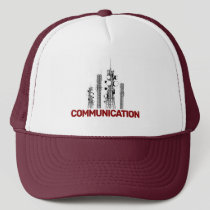 Communication Towers Trucker Hat