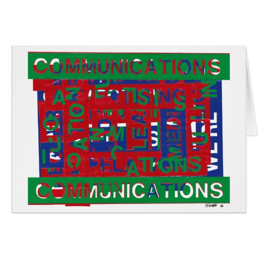 Communications Breakdown Cards (Front Horizontal)