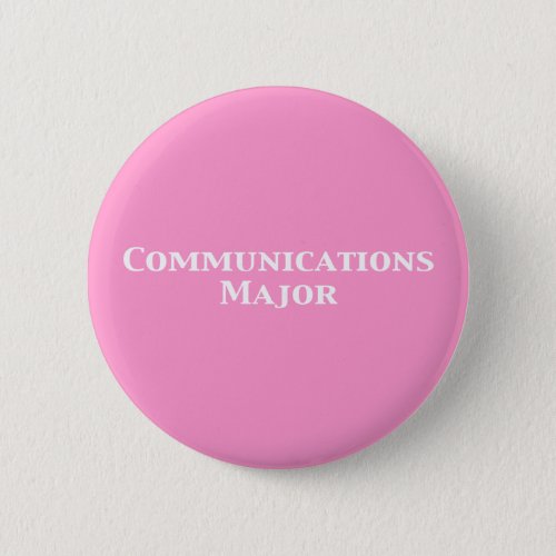 Communications Major Gifts Pinback Button