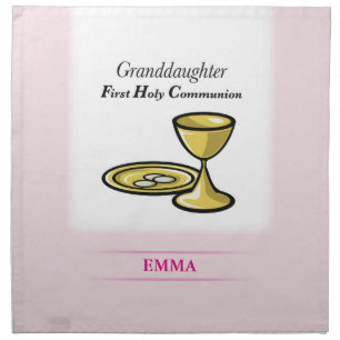Communion Body and Blood Granddaughter Napkin