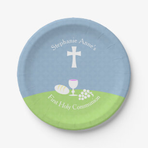 Communion Bread of Life Paper Plates