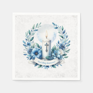 Communion Candle First Holly Communion Napkins