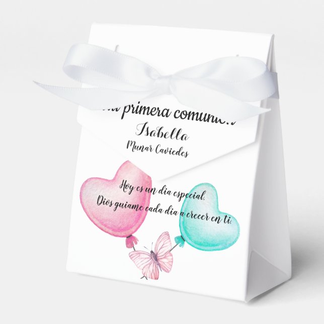 Communion Celebration Favor Boxes (Front Side)