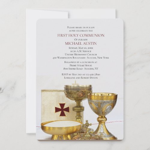 Communion Chalice Invitation